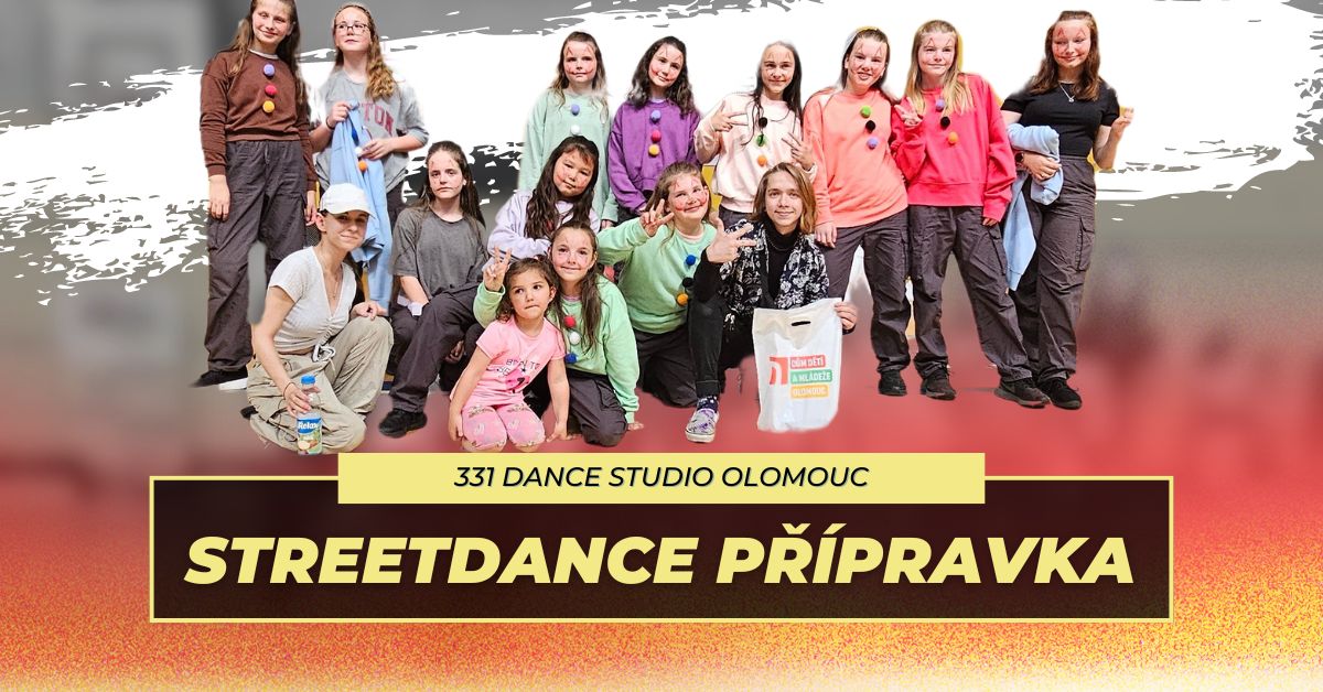 Streetdance přípravka | 331 Dance Studio Olomouc