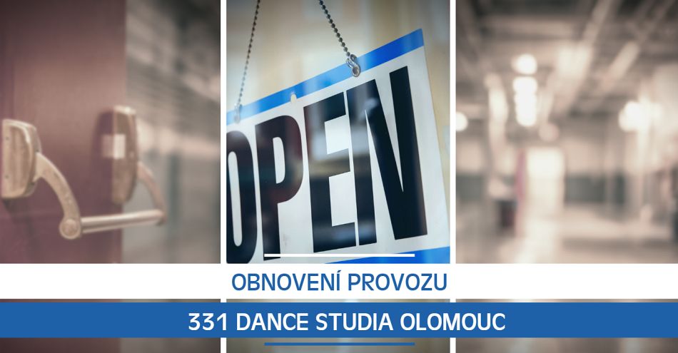 Obnovení provozu 331 Dance Studia Olomouc